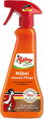 Zdjęcie produktu dla Intensywna pielęgnacja mebli Poliboy czyści, pielęgnuje i chroni 375 ml