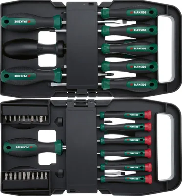 Produktbild von PARKSIDE® Schraubendreher-Satz, 37-teilig