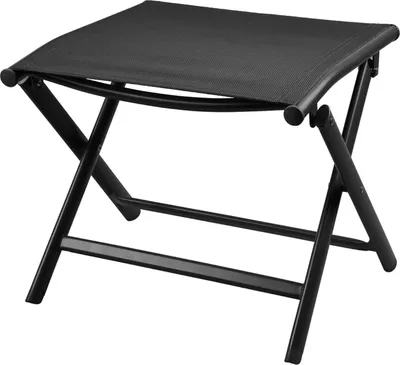 Produktbild von Livarno Home Klapphocker Gartenstuhl Wetterferst Stabil Klappbar Grau