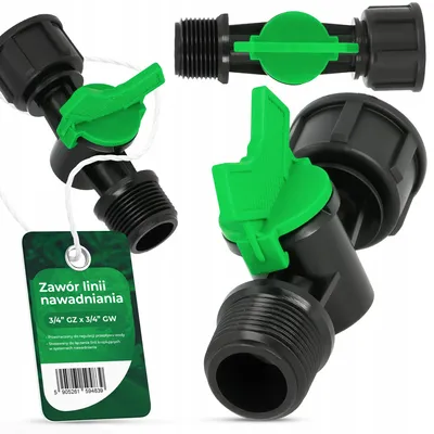 Produktbild von TRCR Kugelhahn für Bewässerungssysteme 3/4 Zoll