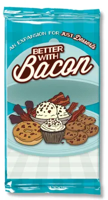 Obrázek produktu pro Rozšíření Better With Bacon pro hru Just Desserts – Rozšíření karetní hry – anglická verze