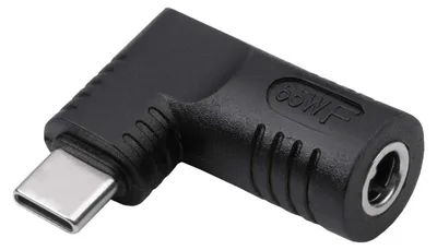 Immagine prodotto di Akyga AK-ND-D06, USB tipo C, 5,5 x 2,5 mm, nero
