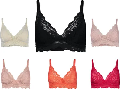 Produktbild von Skiny Damen Triangel gepaddet Wonderfulace Spitze Farbauswahl