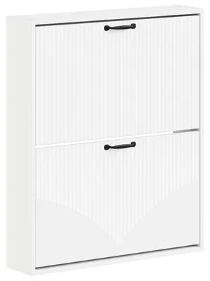 Produktbild von Wandmontierter Schuhschrank HOORN 71 x 17 x 86 cm Holzwerkstoff