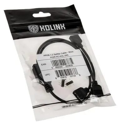 Obrázek produktu pro Kabel Kolink Y-adapter 3 pin pro 2x ARGB zařízení PGW-AC-KOL-043