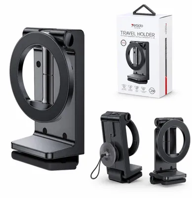 Zdjęcie produktu dla Yesido Magnetyczny Uchwyt Podróżny C298 (Magsafe), Black / Czarny