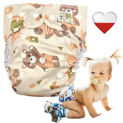 Image de Sacs réutilisables en bambou NappiMe, collection Green Bears