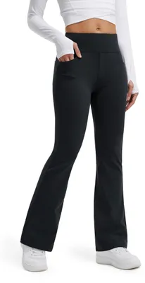 Image de Leggings thermiques pour femmes, taille haute et avec poches
