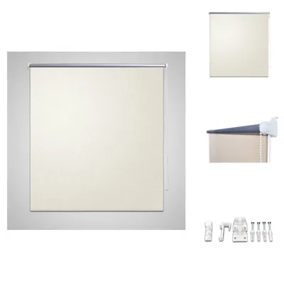 Zdjęcie produktu dla Roleta zaciemniająca Rollo 120 x 230 cm kremowa - Żaluzje i rolety