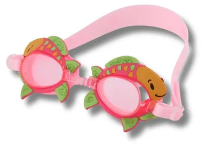 Image de Ology, lunettes de natation pour bébés, couleur rose. Pour enfants, couleur rose, taille unique