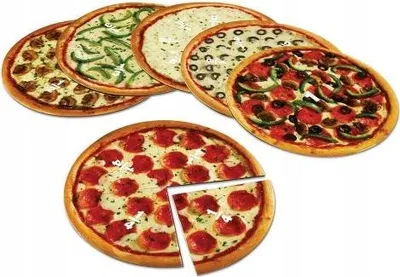 Zdjęcie produktu dla Learning Resources Magnetic Pizza Fractions, Gra planszowa, Edukacyjny, 6 lat(a)