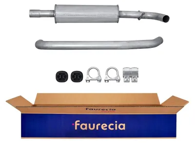 Image de Silencieux avant FAURECIA – Expertise après adapté à la VW TOURAN