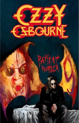Produktbild von Ozzy Osbourne - Poster "Patient No.9", Stoff RO3453 (106 cm x 70 cm) (Bunt)