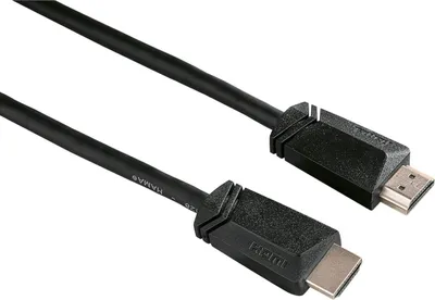 Produktbild von Hama HDMI M/M 3m, 3 m, HDMI Typ A (Standard), HDMI Typ A (Standard), 4096 x 2160 Pixel, 3D, Schwarz
