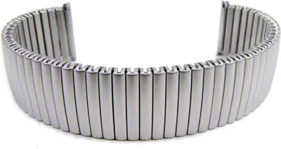 Produktbild von Minott Flex Uhrenarmband 22mm | Edelstahl Zugband grader Anstoß 21131S