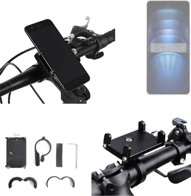 Produktbild von K-S-Trade Handyhalterung für das Fahrrad kompatibel mit Vivo iQOO Neo9s Pro+ Halter Lenkstange Fahrradhalterung Motorrad Bike Mount Befestigung