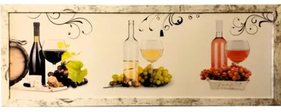 Obrázek produktu pro Obraz v rámu 3090 Víno 90 x 30 cm