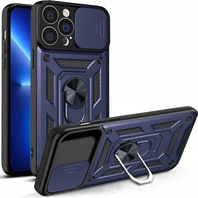Produktbild von Hurtel 5907769350023, Cover, Apple, iPhone 13 Pro, 15,5 cm (6.1"), Blau