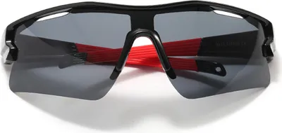 Produktbild von INF Stylische Rahmen-Sonnenbrille mit Gläsern - UV400-Schutz Schwarz+Grau