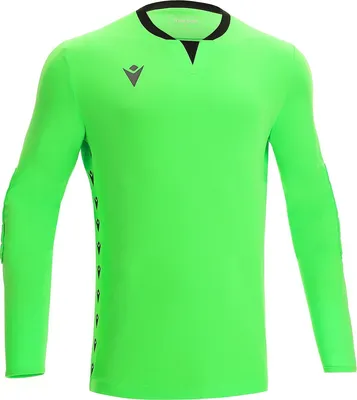 Produktbild von Macron Eridanus Tw-Trikot Langarm Kinder - Neongrün / Schwarz