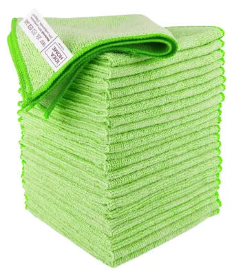 Productafbeelding van IDEA HOME Microvezeldoekenset, 24 stuks, 230 g/m², zeer absorberende reinigingsdoek, 30x30 cm