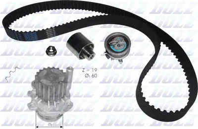 Produktbild von DOLZ KD054 Zahnriemensatz + Wasserpumpe für VW POLO (9N)