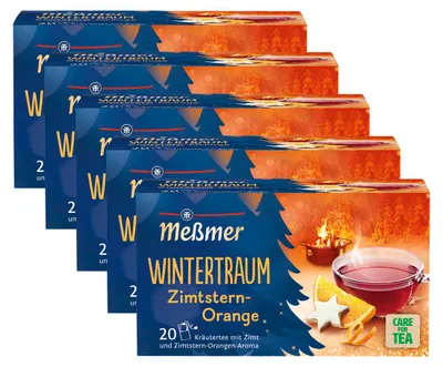 Obrázek produktu pro Meßmer Winter Dream Skořicový čaj se skořicí 5 balení