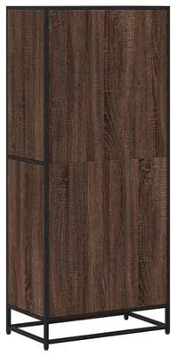 Zdjęcie produktu dla vidaXL Regał brązowy dąb 60x35x139 cm materiał drewnopochodny