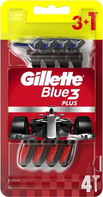Produktbild von Gillette Blue3 Plus Einwegrasierer 3+ 1 Stü ck