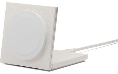 Image de Native Union, Chargeur sans fil pour iPhone Rise Solo Magnétique Qi2, Gris