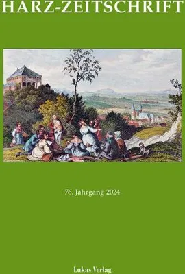 Zdjęcie produktu dla Harz-Zeitschrift für den Harz-Verein für Geschichte und Altertumskunde / Harz-Zeitschrift