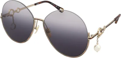 Produktbild von Chloe Sonnenbrille CH0067S 001 mit UV 400 Schutz und Verlaufseffekt