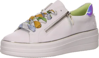 Produktbild von Remonte Sporthalbschuhe Formsohle modisch in weiss/weiss kombi, Gr. 43
