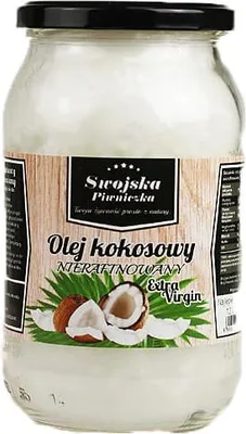 OLEJ KOKOSOWY VIRGIN NIERAFINOWANY 900ML