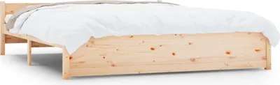 Produktbild von vidaXL Massivholzbett ohne Matratze 200x200 cm