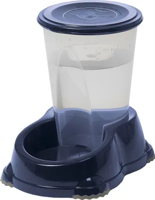 Image de Fontaine à eau chien 1,5 litre bleu foncé - Gebr de boon