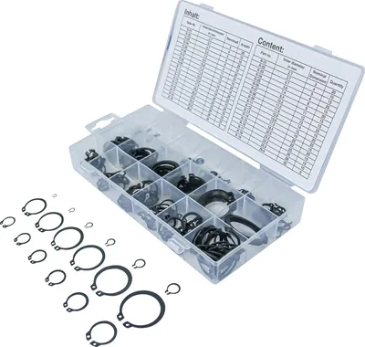 Obrázok produktu pre BGS technic External Circlip Assortment, 314 mm, 314 g