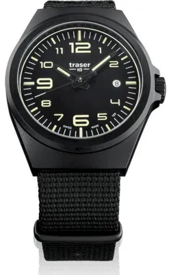 Produktbild von Traser Herrenuhr TS-108218 schwarz