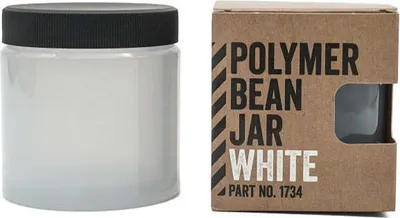Produktbild von Comandante Polymer Bean Jar Bohnenbehälter mit Deckel Weiß