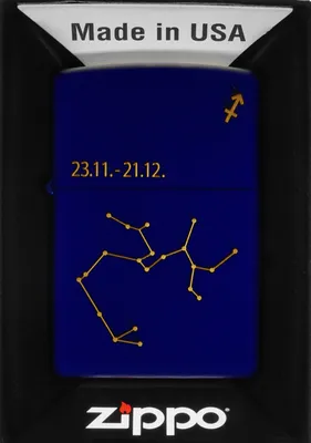 Produktbild von Zippo Zodiac Sagittarius Design