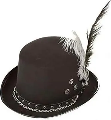 Produktbild von Mom Steampunk-hut 58 Cm Schwarz  Schwarz One Size