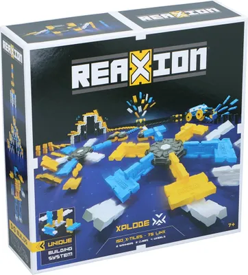 Obrázek produktu pro Reaxion Xplode domino hra - stavebnice s dominem - hračka od 7 let - stavební hračka