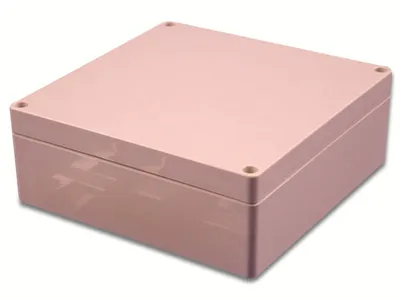 Zdjęcie produktu dla Obudowa uniwersalna HAMMOND, 1554RGY, ABS, szara, IP66, 160 x 160 x 60 mm