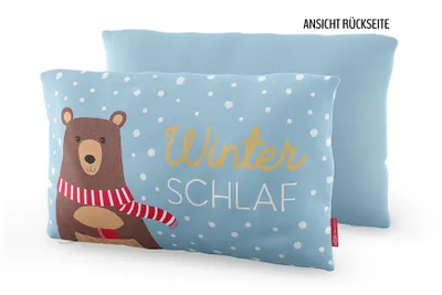 Produktbild von Kissen 25x40 cm Winterschlaf - Geschenkartikel - LA VIDA