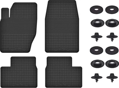 Produktbild von Gummimatten Mit Stoppern Für: Jeep Grand Cherokee Wj (1998-2004) Schwarz Set