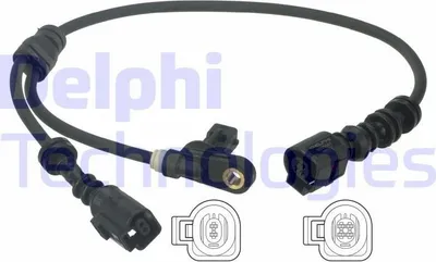 Produktbild von DELPHI ABS Sensor Raddrehzahl Vorne für VW SHARAN (7M8, 7M9, 7M6) SS20387