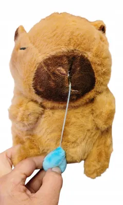 Produktbild von Emaj Kapibara Plüschtier vibrierend mit Ballon 20cm