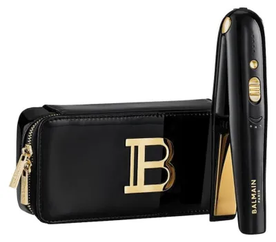 Zdjęcie produktu dla Prostownica bezprzewodowa Balmain Hair z limitowanej edycji, czarna, FW21