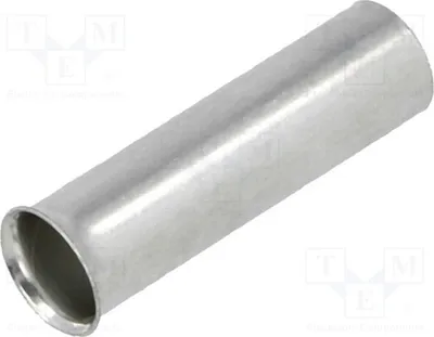 Produktbild von 10x Stoßverbinder 18mm verzinnt 10mm2 unisoliert Kupfer BM 01513 Bootlace ferrule