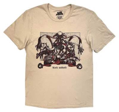 Produktbild von Black Sabbath - T-Shirt für Herren/Damen Uni RO17043 (L) (Sand)